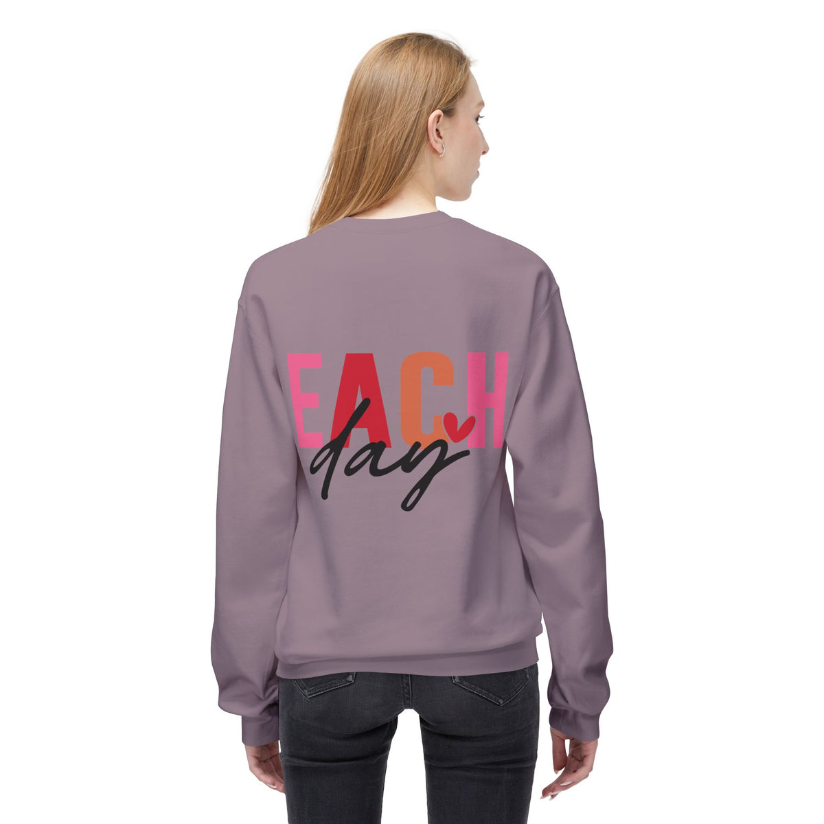 Love You More Butterfly Crewneck Sweatshirt - Unisex Fleece for Every Day & Special Occasions