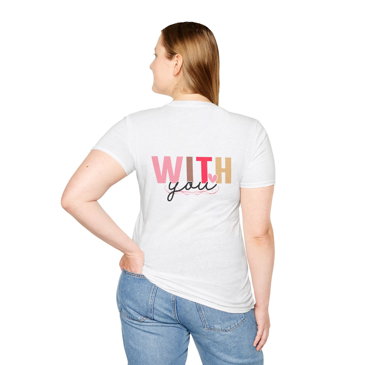 Love With You Unisex Softstyle T-Shirt - Cute Relationship Gift
