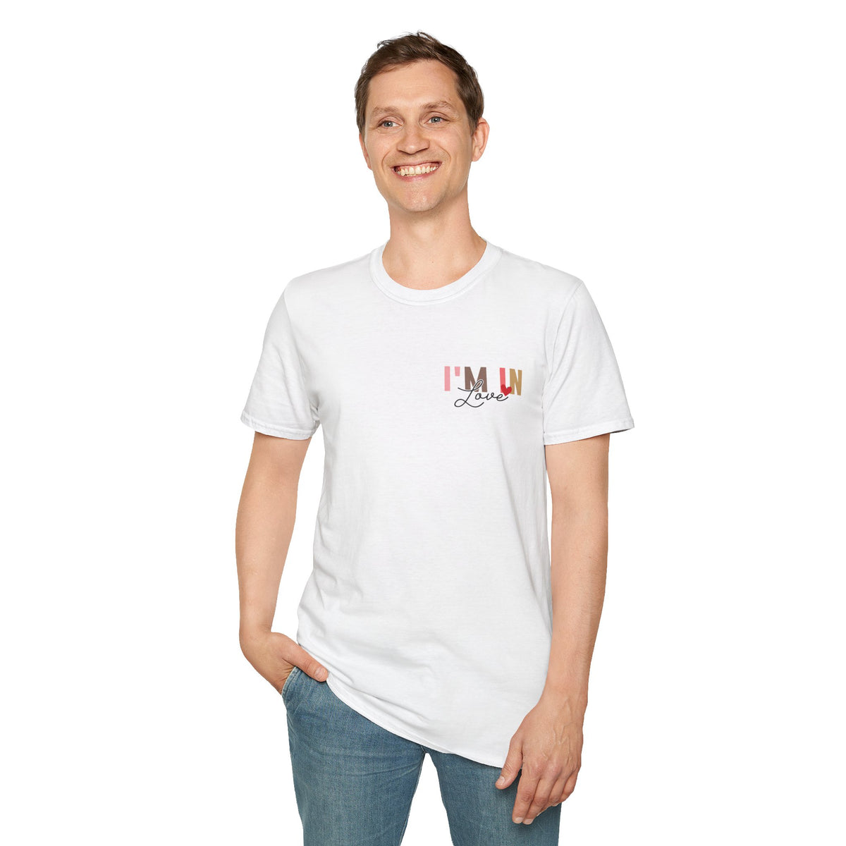 Love With You Unisex Softstyle T-Shirt - Cute Relationship Gift