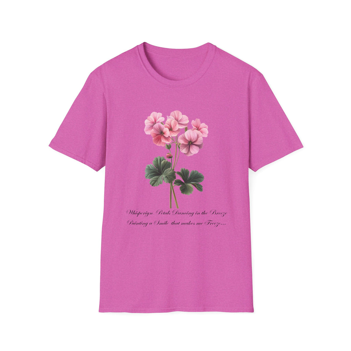Botanical Inspirational T-Shirt - Floral Uplifting Quote