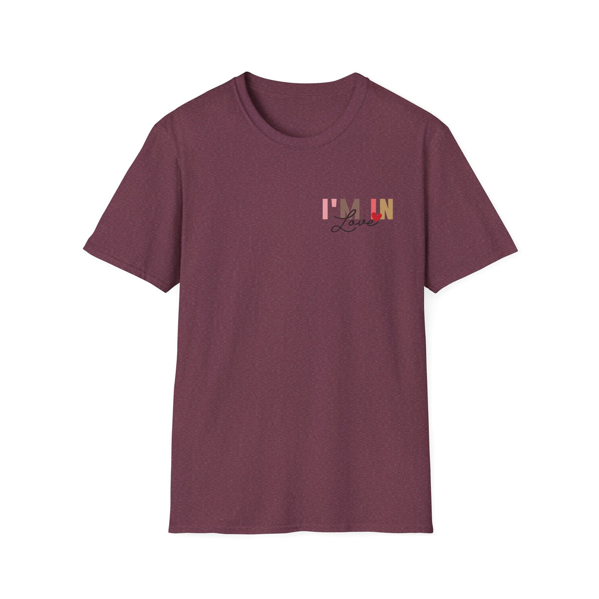 Love With You Unisex Softstyle T-Shirt - Cute Relationship Gift