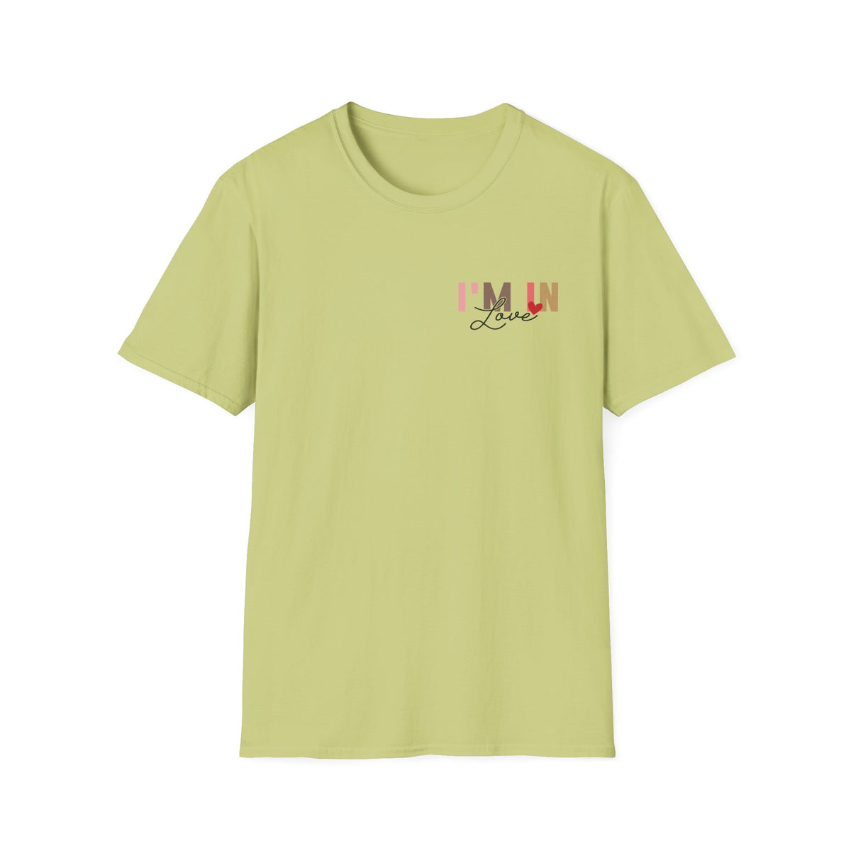 Love With You Unisex Softstyle T-Shirt - Cute Relationship Gift