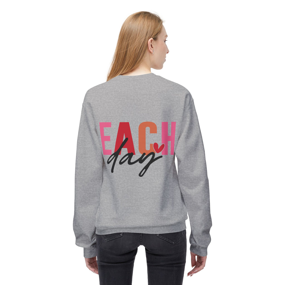 Love You More Butterfly Crewneck Sweatshirt - Unisex Fleece for Every Day & Special Occasions