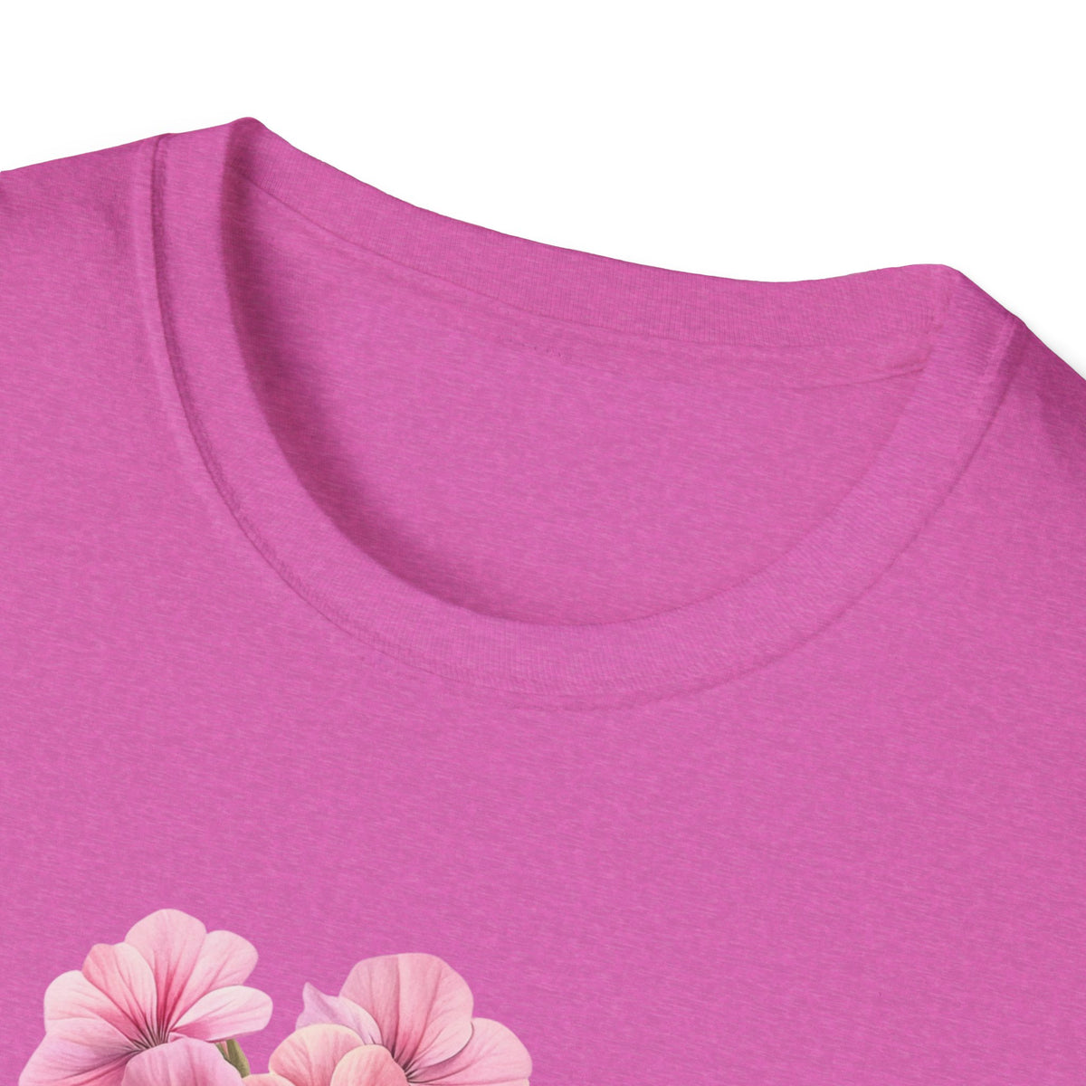 Botanical Inspirational T-Shirt - Floral Uplifting Quote