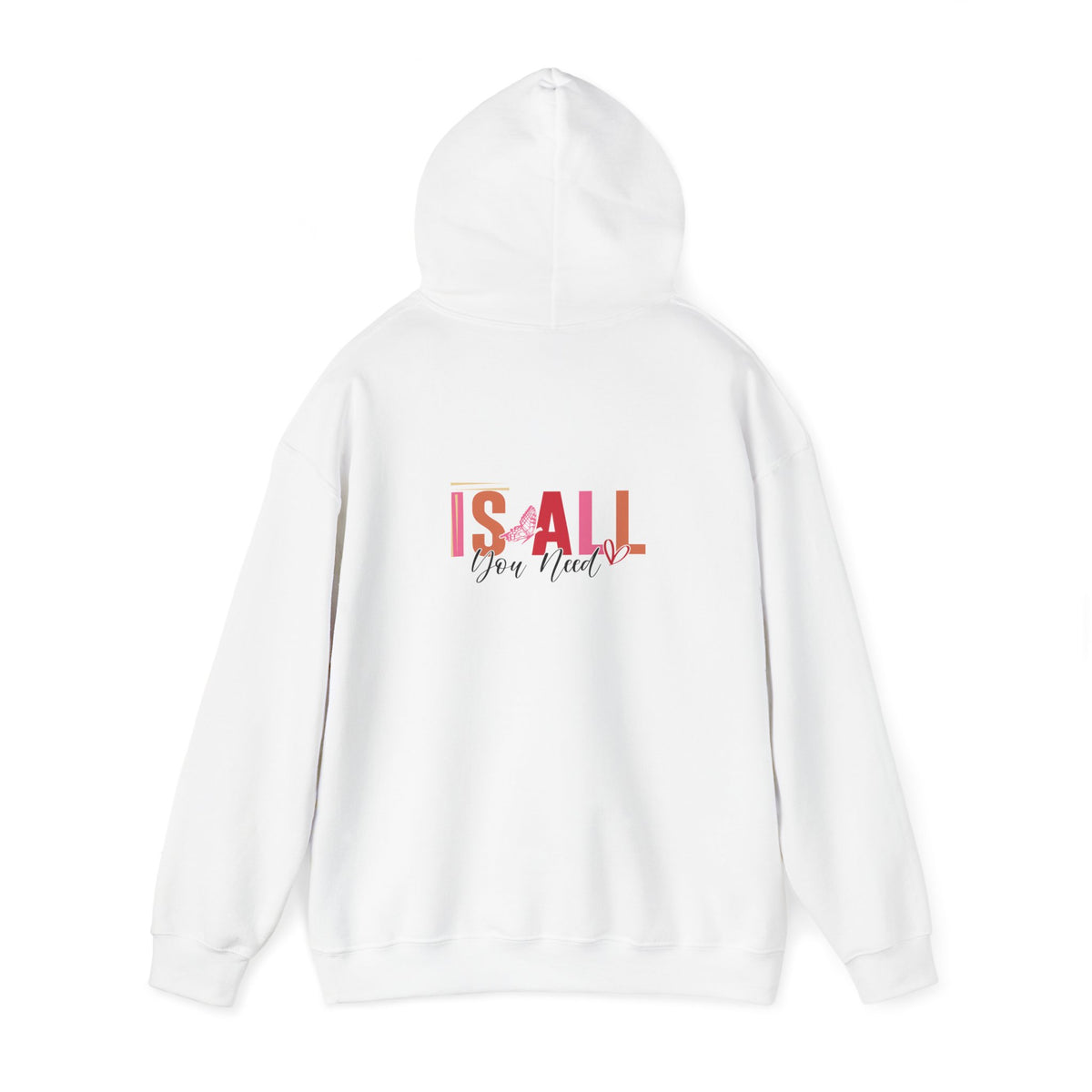 Hugs & Kisses Unisex Hooded Sweatshirt - Cozy Valentine’s Gift