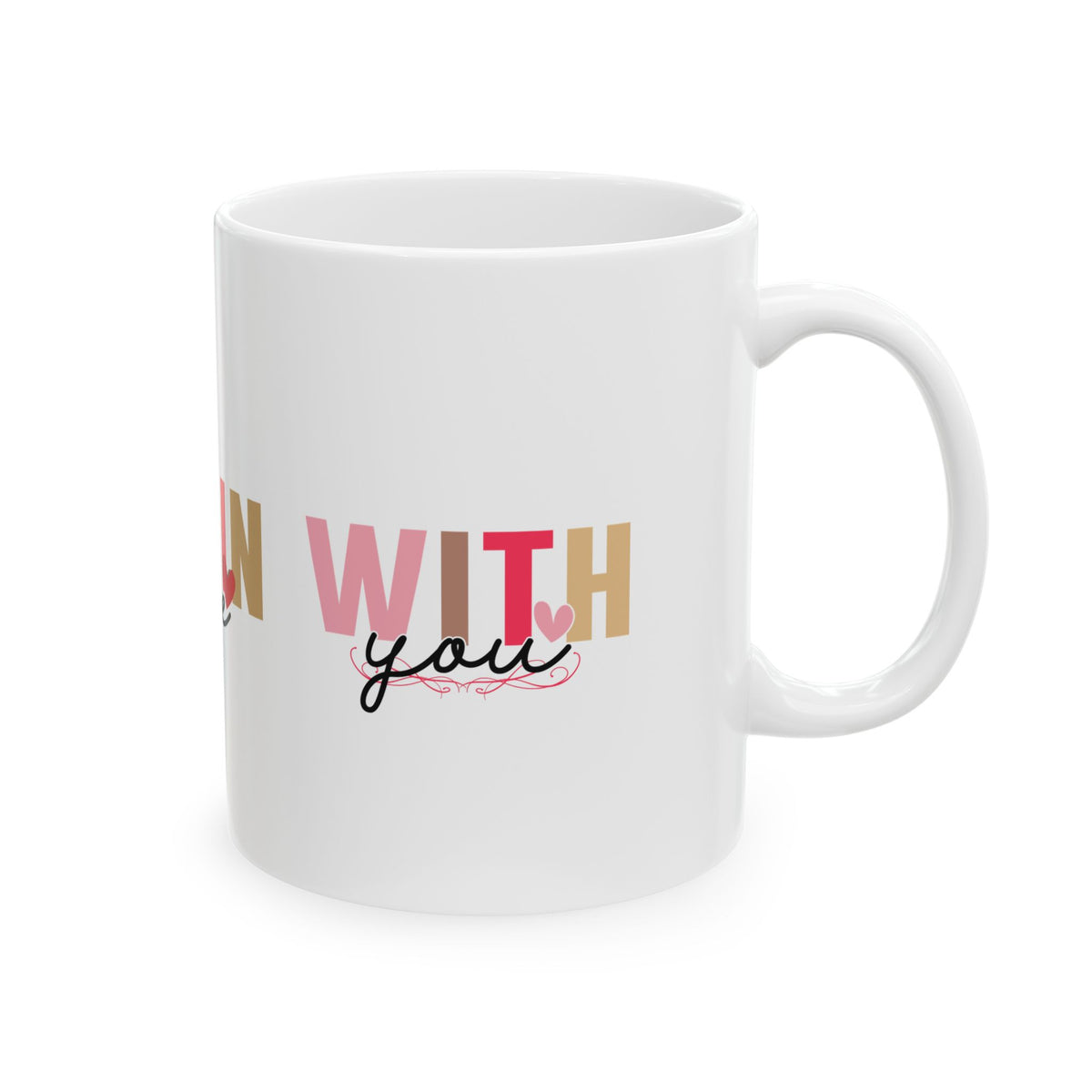 I'm In Love Ceramic Mug - Perfect for Coffee Lovers & Romantic Gifts