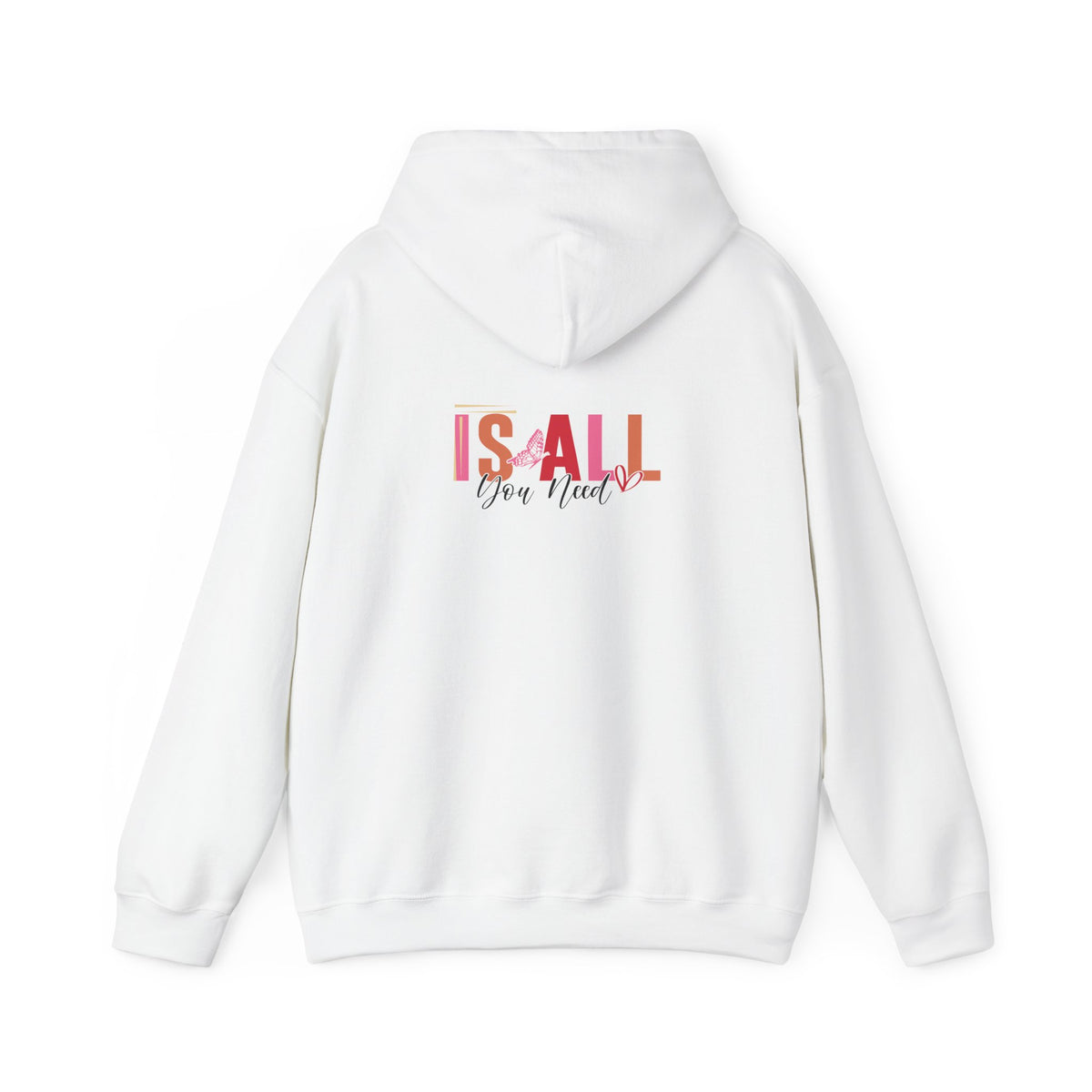 Hugs & Kisses Unisex Hooded Sweatshirt - Cozy Valentine’s Gift