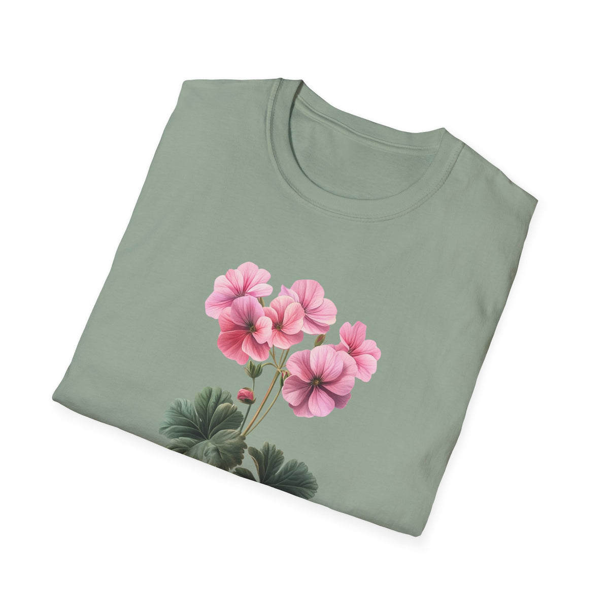 Botanical Inspirational T-Shirt - Floral Uplifting Quote