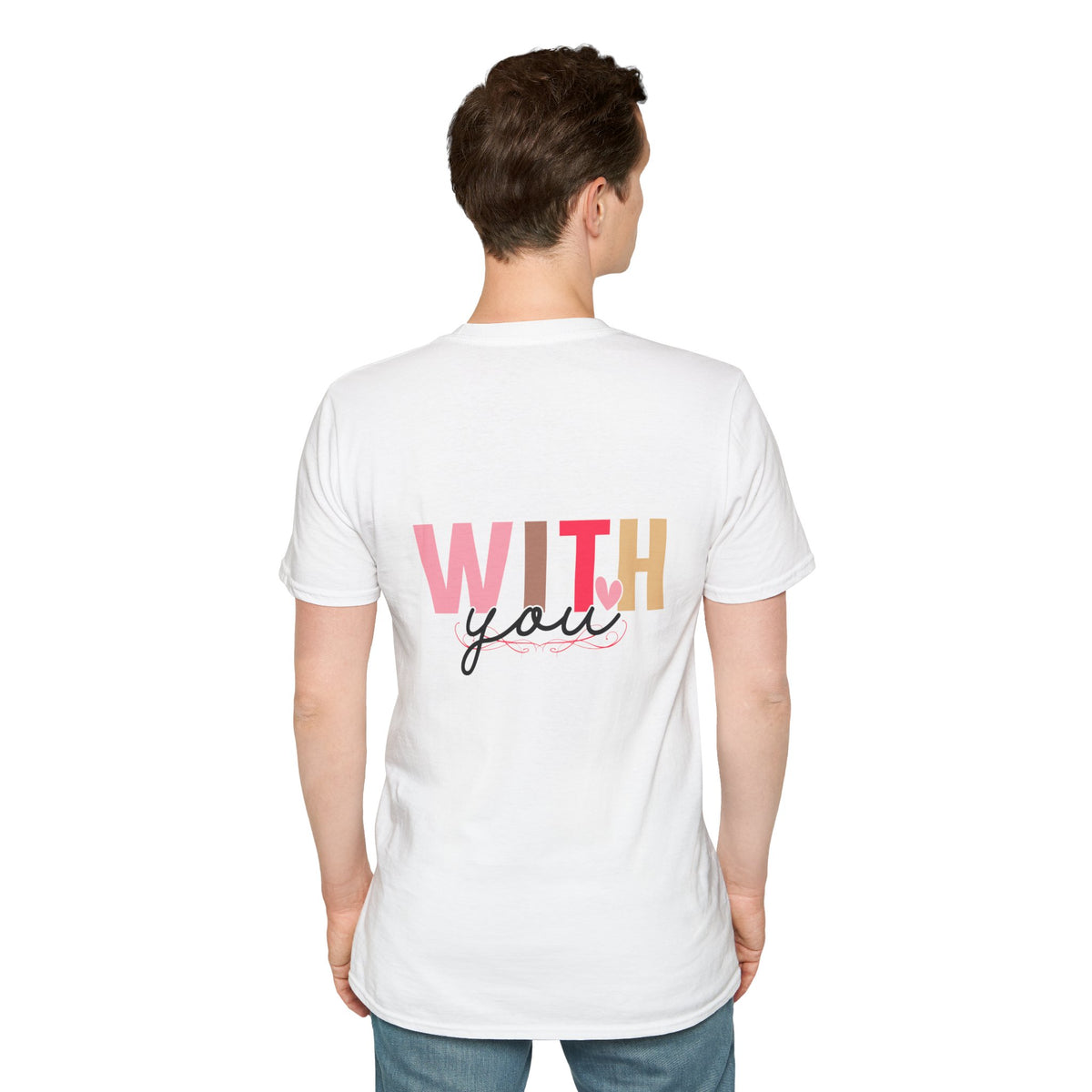 Love With You Unisex Softstyle T-Shirt - Cute Relationship Gift