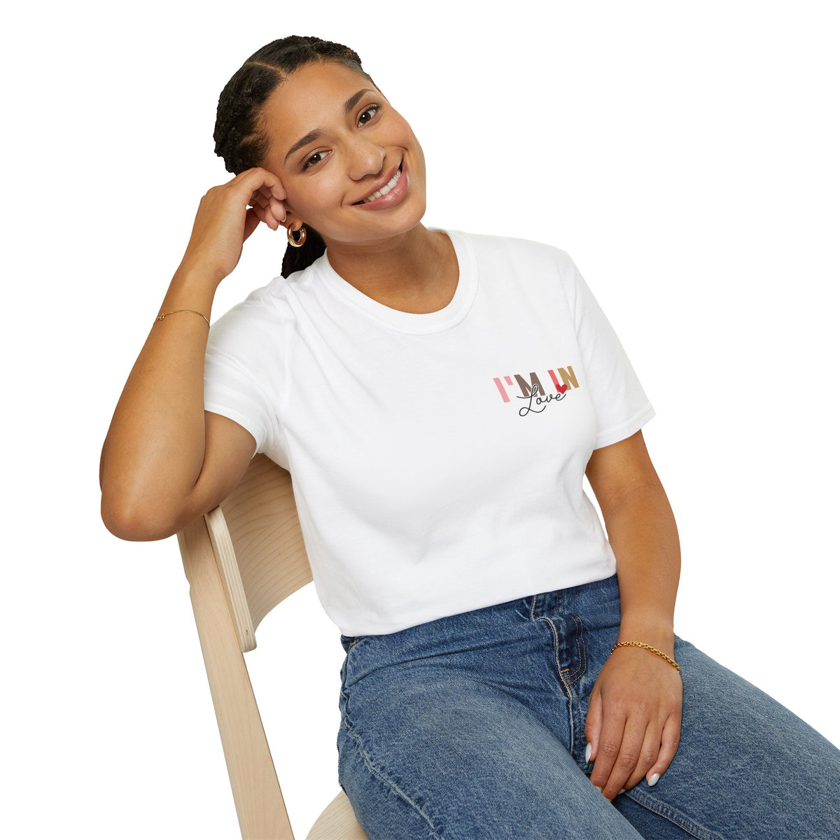 Love With You Unisex Softstyle T-Shirt - Cute Relationship Gift