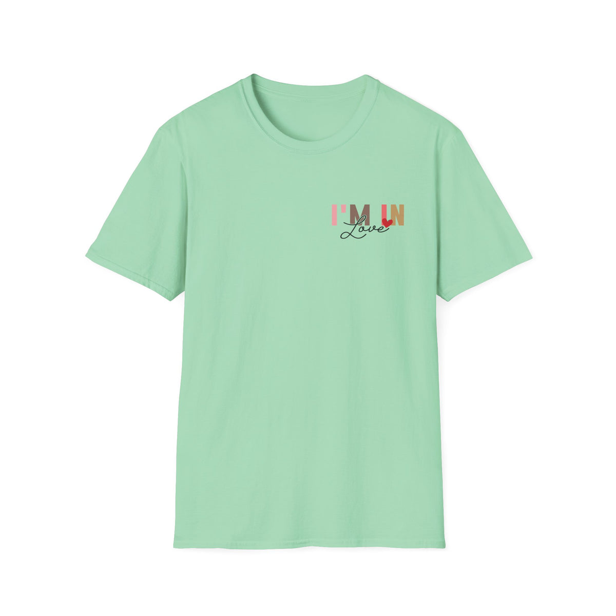 Love With You Unisex Softstyle T-Shirt - Cute Relationship Gift