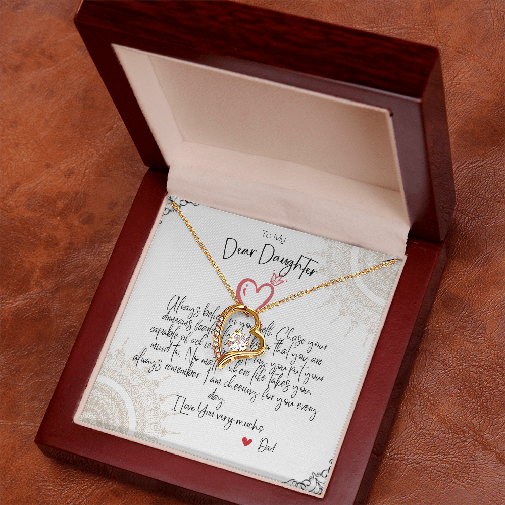 Gift for Daughter, Love necklace Pendant.