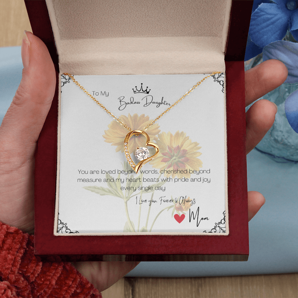 Love Necklace for Daughter from Mom