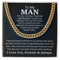 Cuban Link Chain For Man
