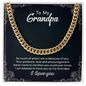 Cuban Link Chain For Grandpa