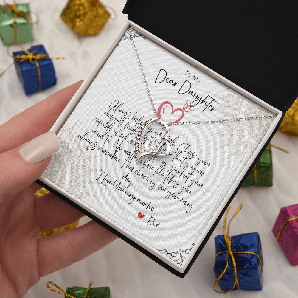 Gift for Daughter, Love necklace Pendant.