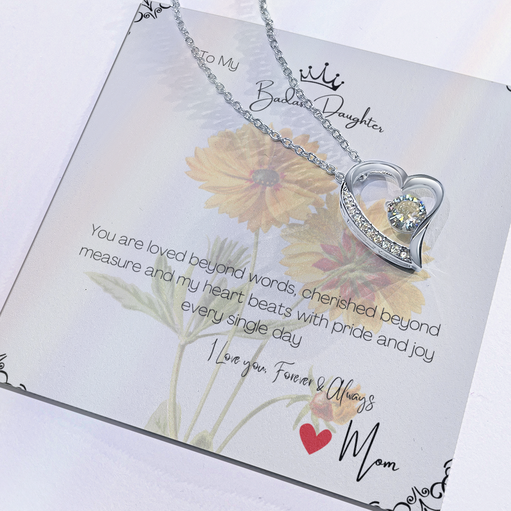 Love Necklace for Daughter from Mom