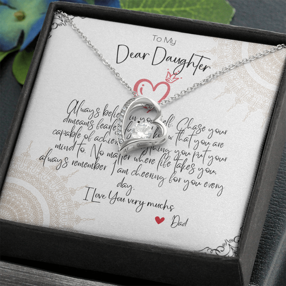Gift for Daughter, Love necklace Pendant.