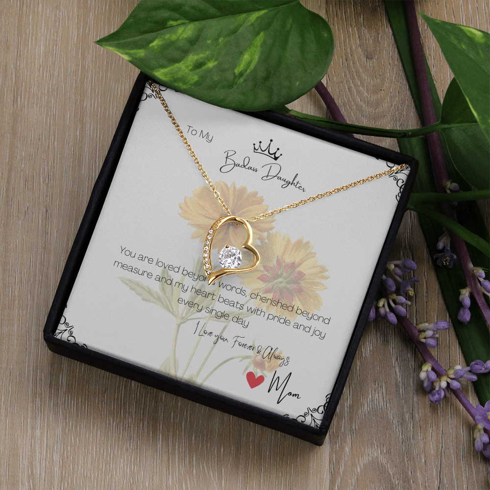Love Necklace for Daughter from Mom